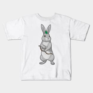 Rabbit Archer Bow Kids T-Shirt